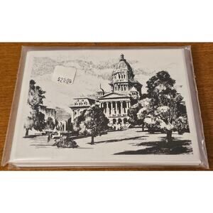 Vintage Blank Note Cards and Envelopes Springfield Not Complete-Set of 10(gg314)